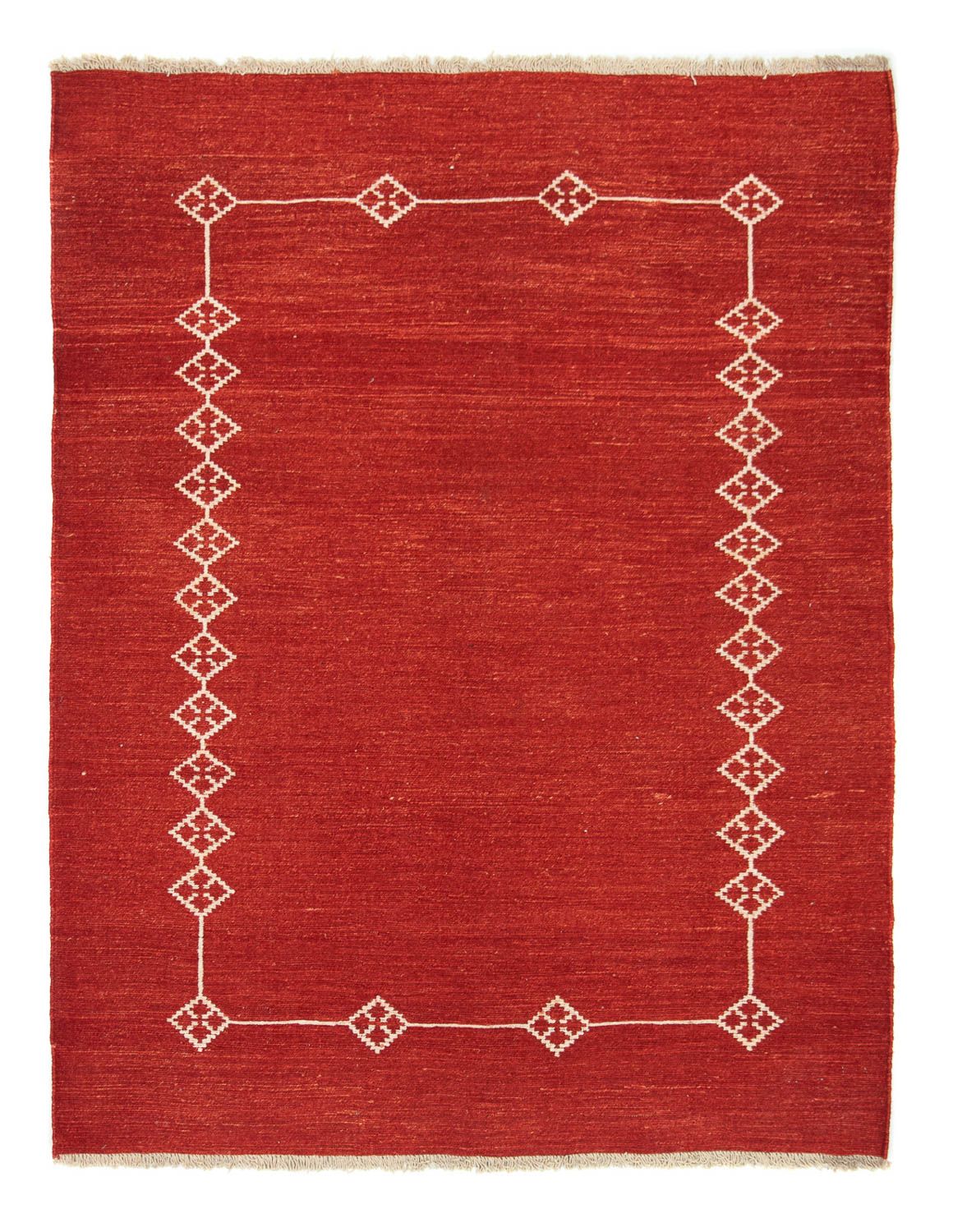 Gabbeh-tæppe - Persisk - 194 x 150 cm - rød