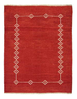 Gabbeh-tæppe - Persisk - 194 x 150 cm - rød
