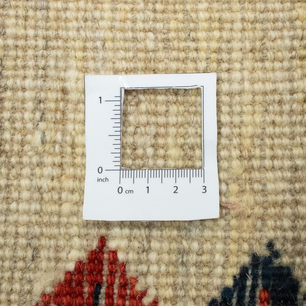 Gabbeh-tæppe - Persisk - 192 x 148 cm - beige