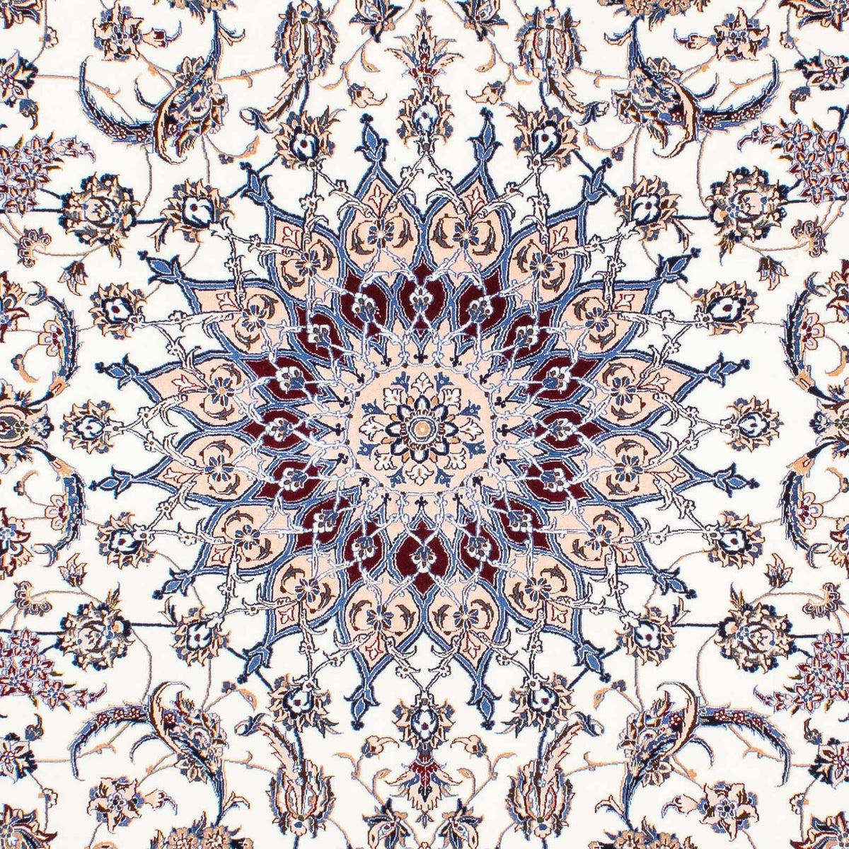Persisk tæppe - Nain - Premium - 262 x 170 cm - beige