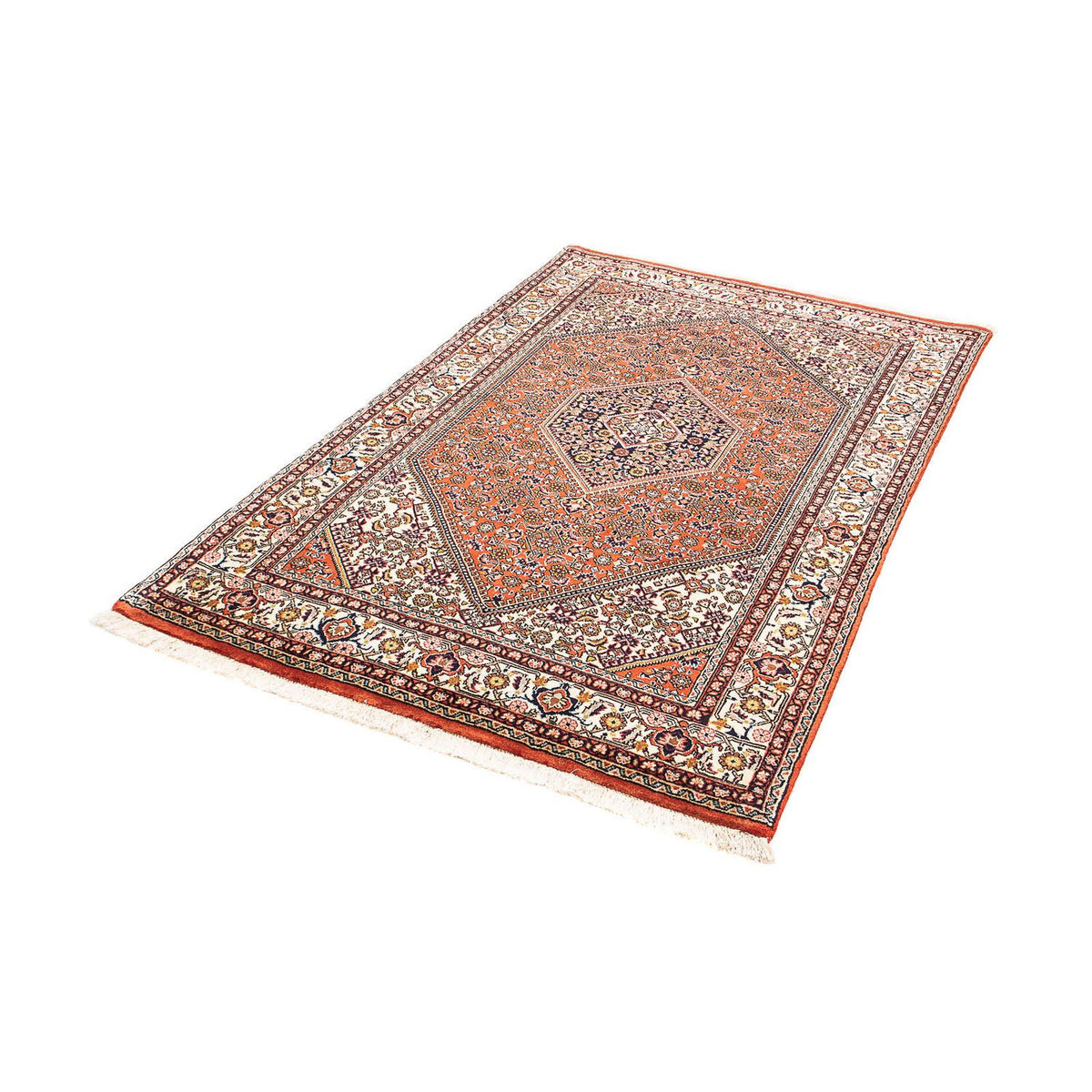 Persisk tæppe - Bijar - 162 x 106 cm - pink