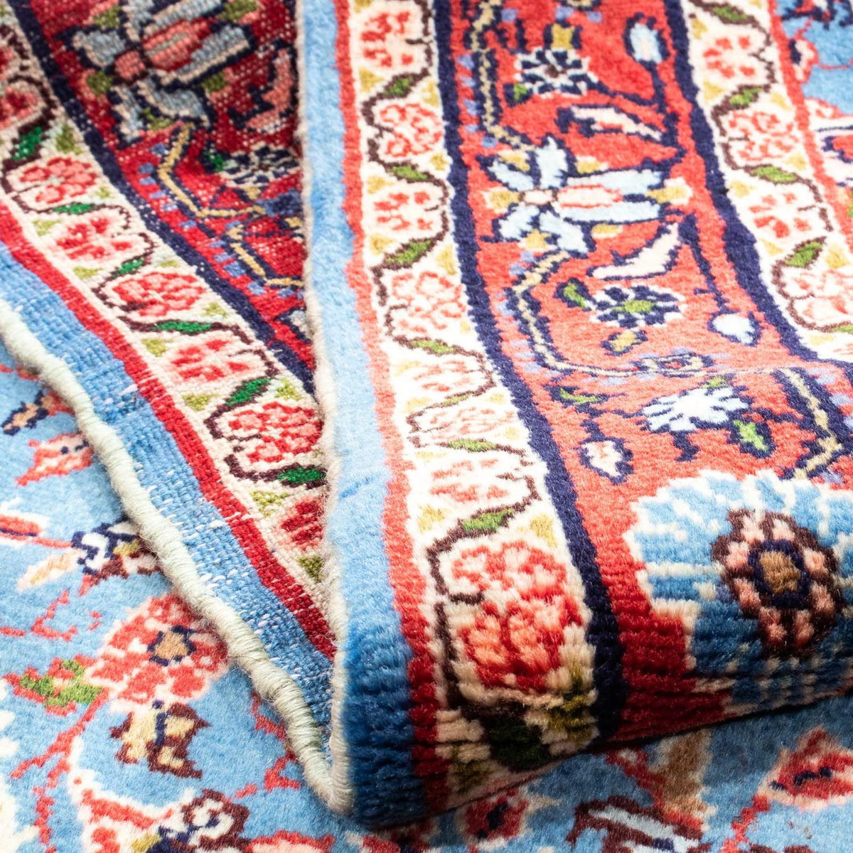 Persisk tæppe - Nomadisk - 157 x 105 cm - blå