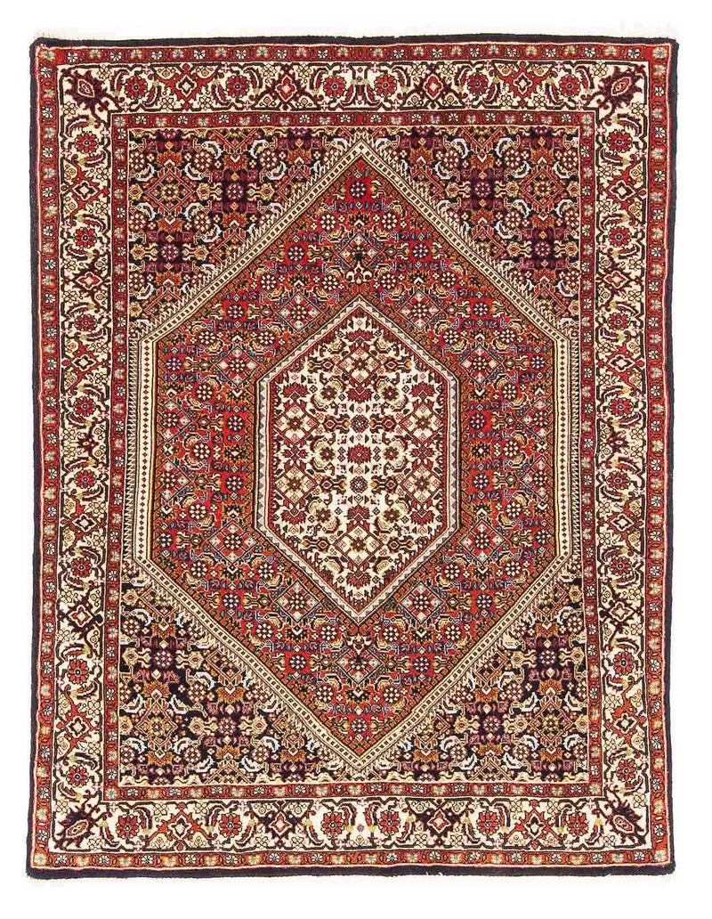 Persisk tæppe - Bijar - 150 x 105 cm - rust