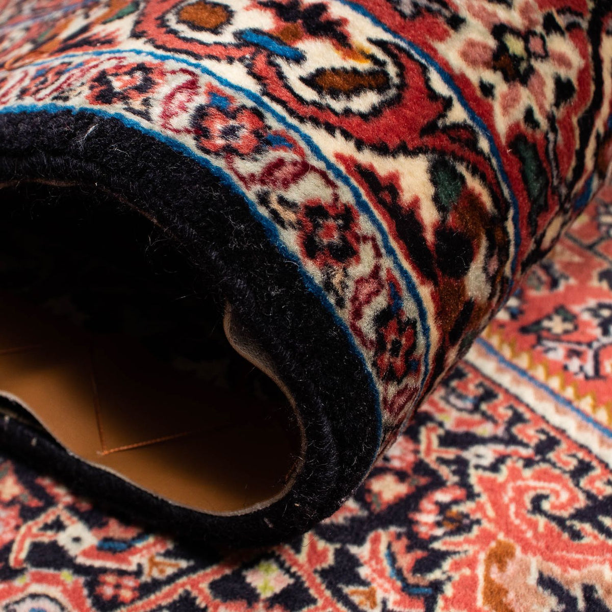 Persisk tæppe - Bijar - 272 x 198 cm - brun