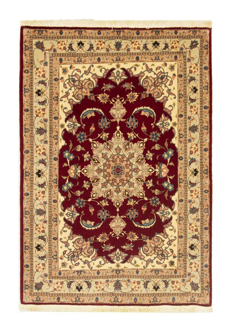 Persisk tæppe - Tabriz - Royal - 148 x 98 cm - rød