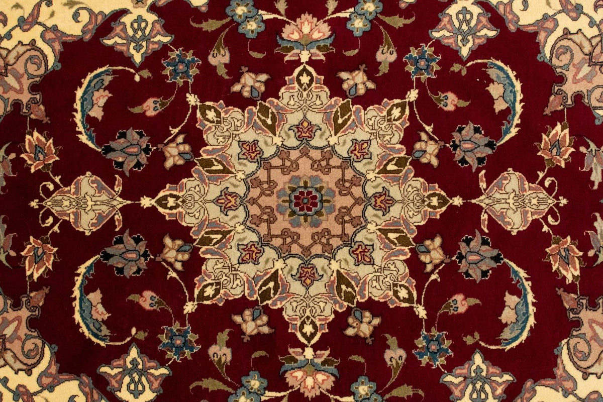 Persisk tæppe - Tabriz - Royal - 148 x 98 cm - rød