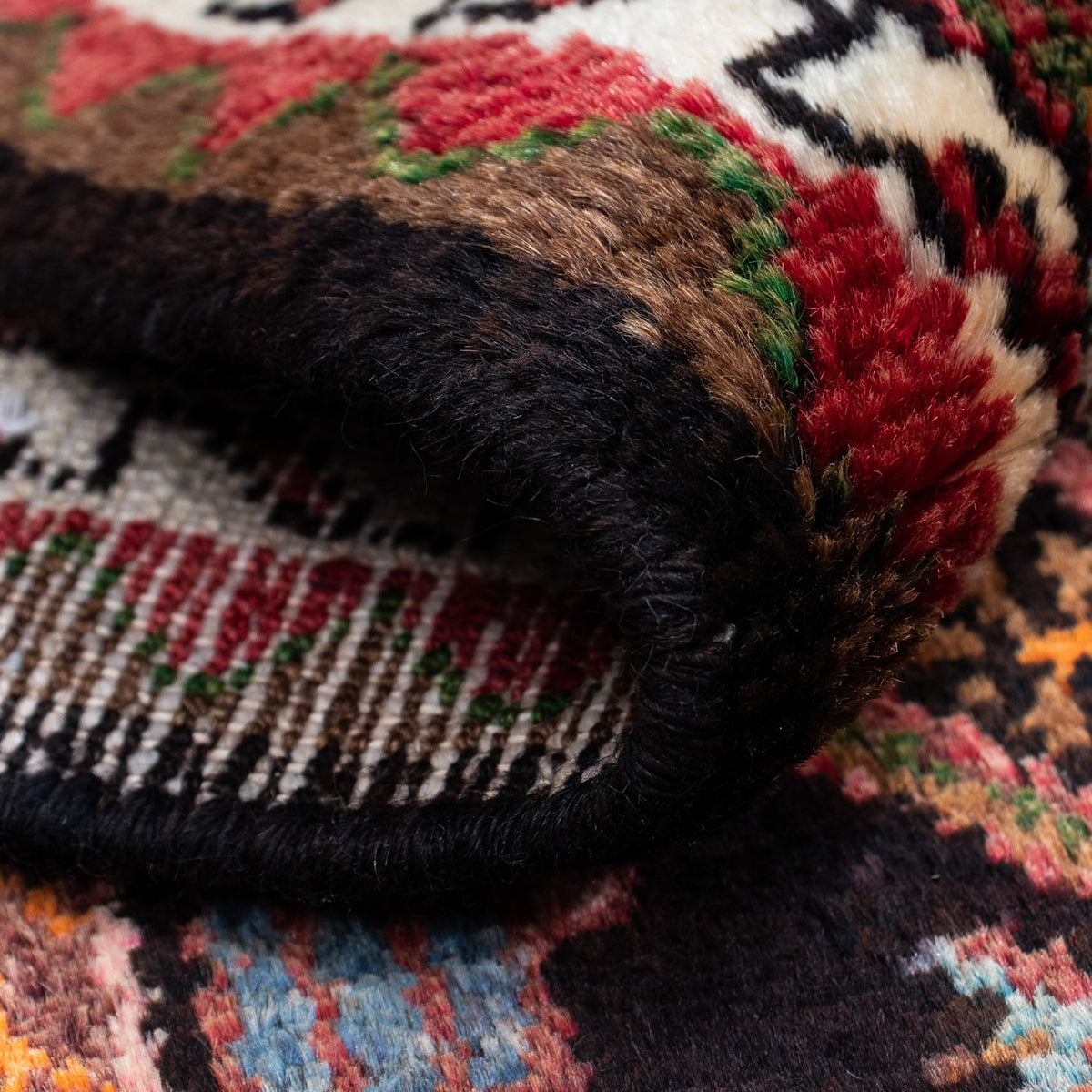 Persisk tæppe - Nomadisk - 127 x 74 cm - rød