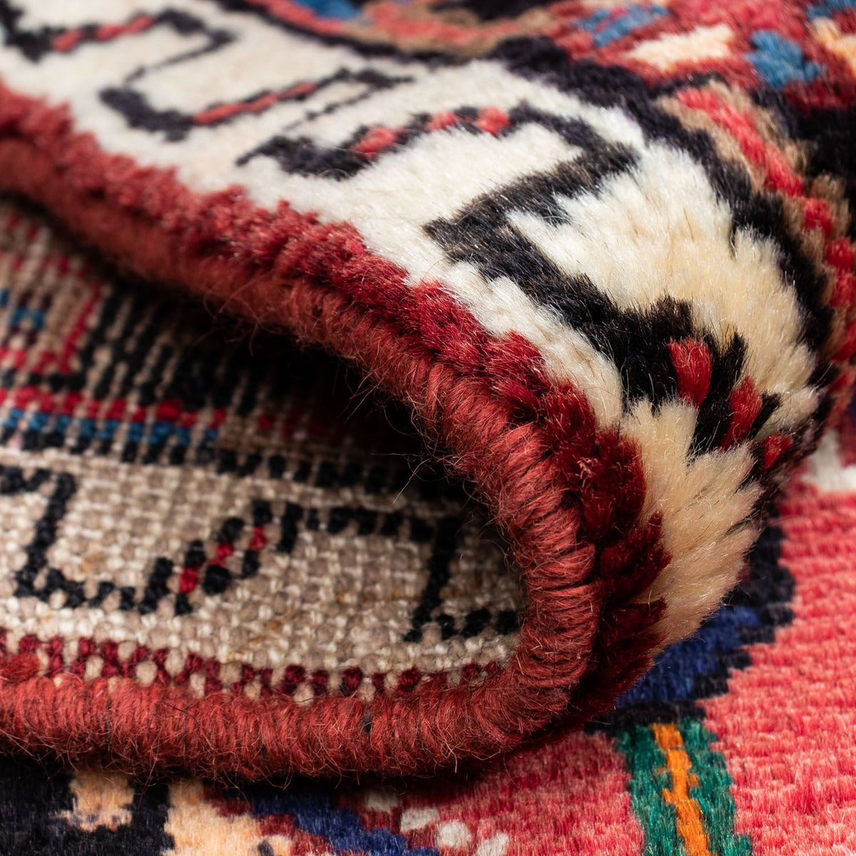 Persisk tæppe - Nomadisk - 145 x 80 cm - mørkeblå