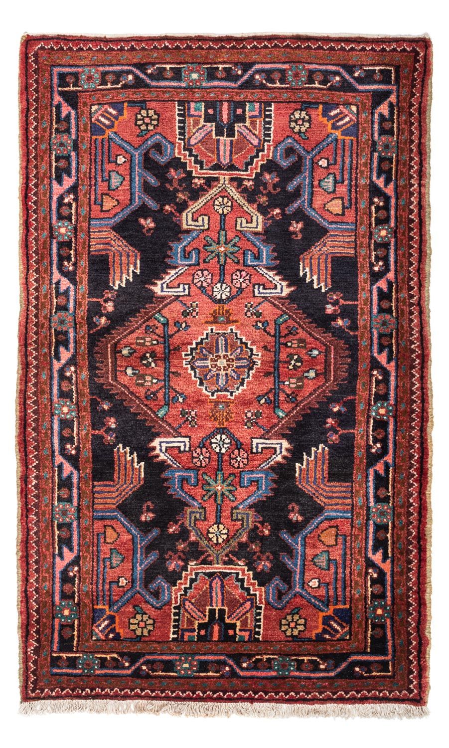 Persisk tæppe - Nomadisk - 146 x 89 cm - rust