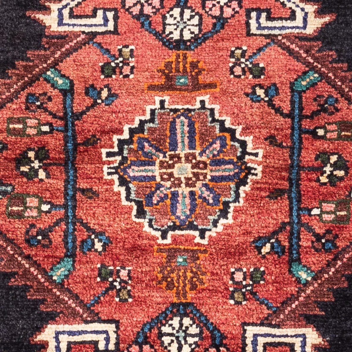 Persisk tæppe - Nomadisk - 146 x 89 cm - rust
