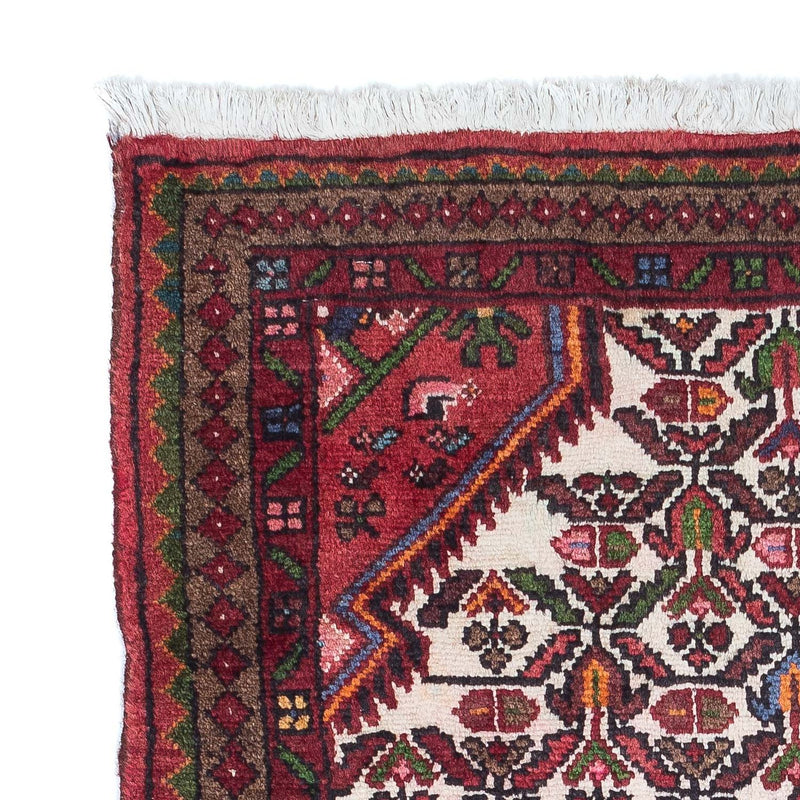 Persisk tæppe - Nomadisk - 127 x 85 cm - beige