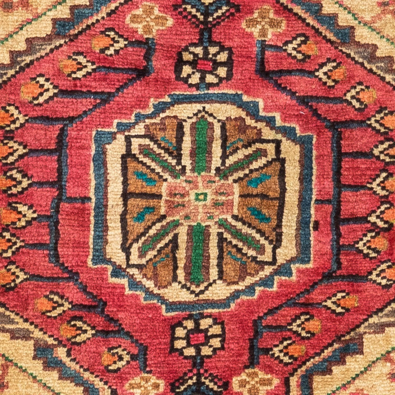 Persisk tæppe - Nomadisk - 124 x 83 cm - rød