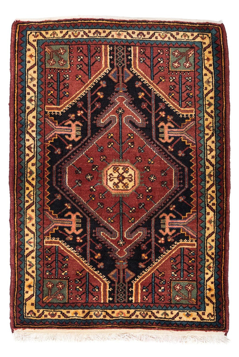 Persisk tæppe - Nomadisk - 122 x 92 cm - rød