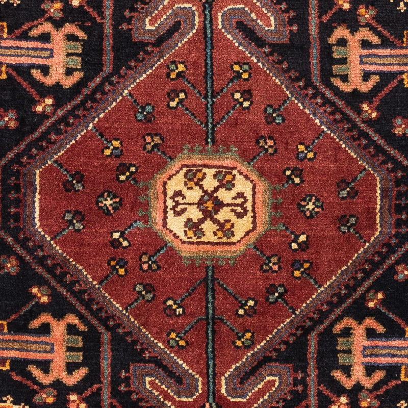 Persisk tæppe - Nomadisk - 122 x 92 cm - rød