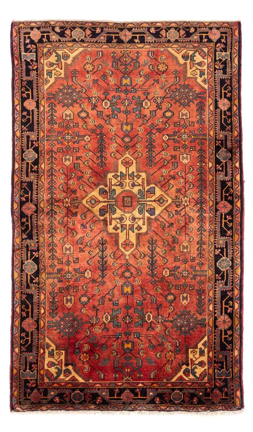 Persisk tæppe - Nomadisk - 242 x 147 cm - lysrød
