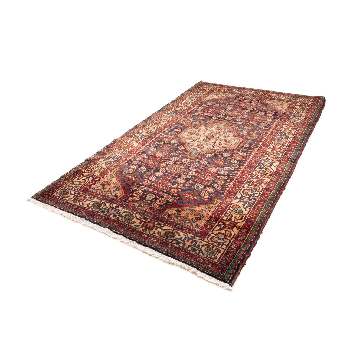 Persisk tæppe - Nomadisk - 241 x 141 cm - brun
