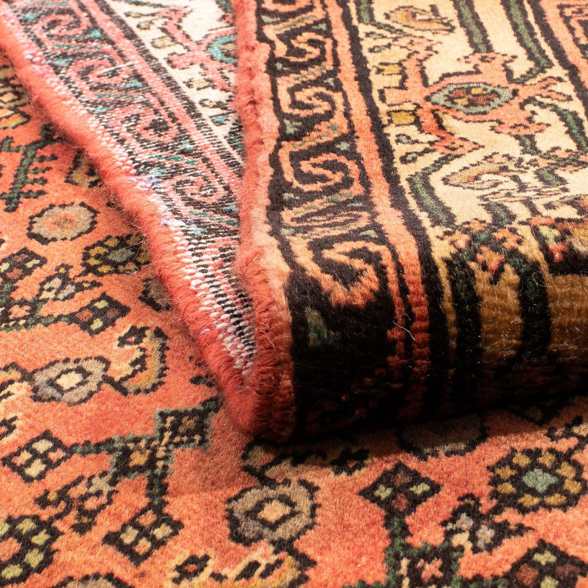 Persisk tæppe - Nomadisk - 200 x 155 cm - lysrød