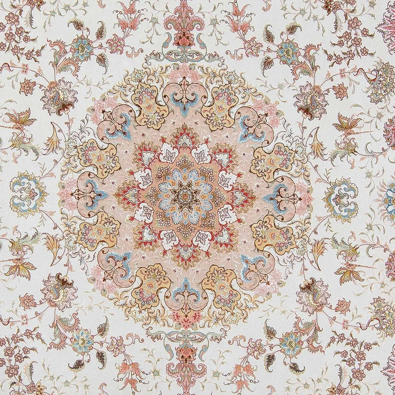 Persisk tæppe - Tabriz - Premium - 340 x 246 cm - beige