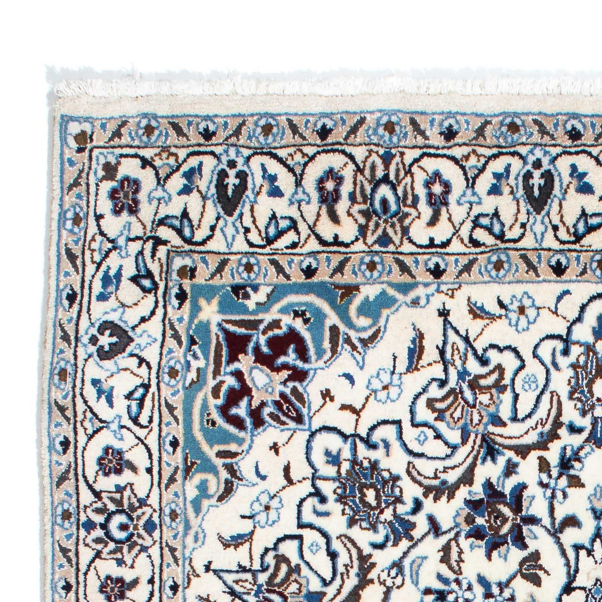 Persisk tæppe - Nain - Royal - 196 x 117 cm - beige