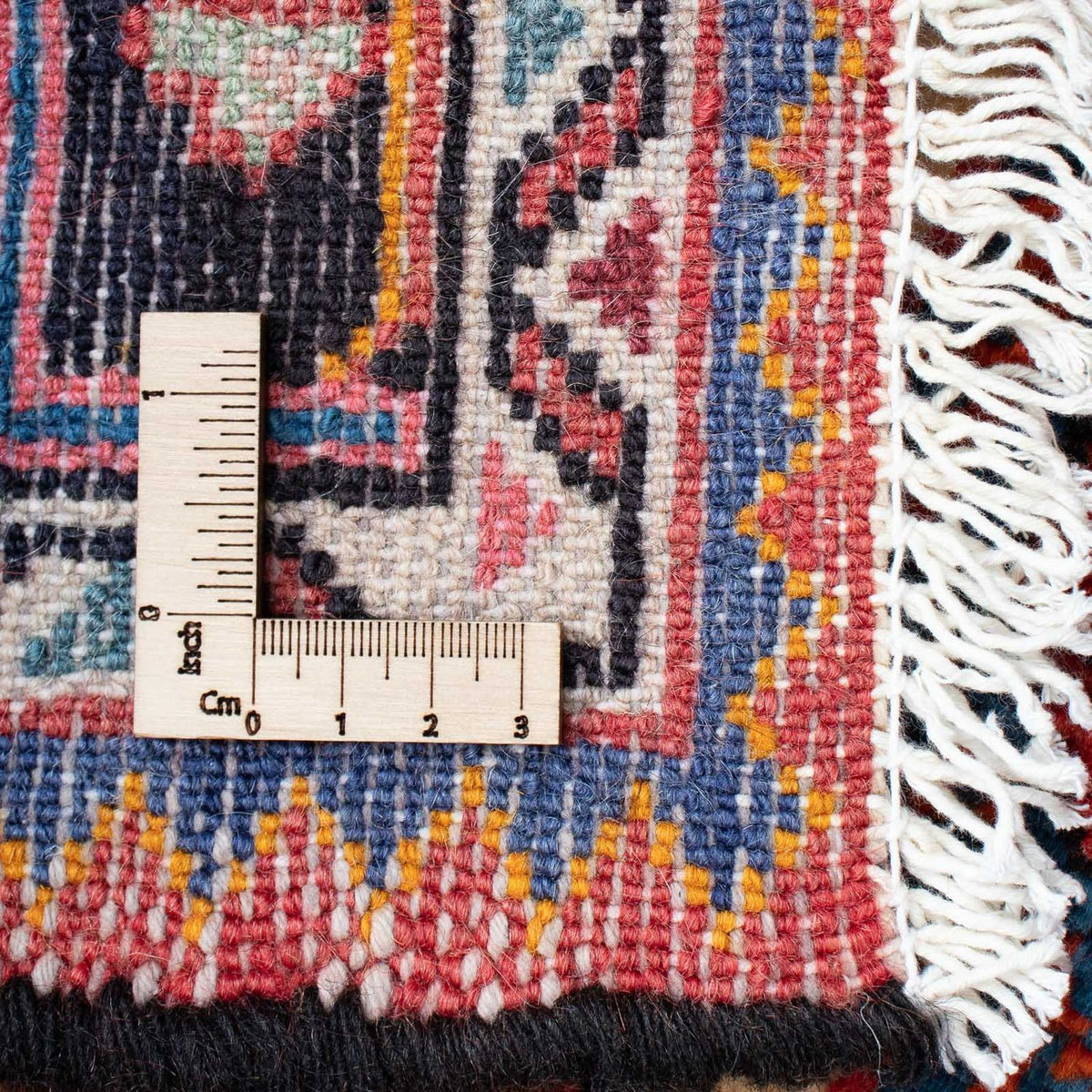 Persisk tæppe - Nomadisk - 122 x 90 cm - rød