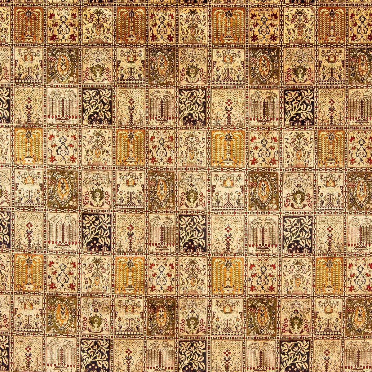 Persisk tæppe - Ghom - 346 x 250 cm - flerfarvet