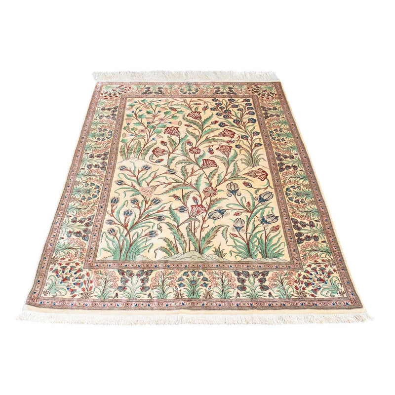 Persisk tæppe - Ghom - 156 x 102 cm - beige