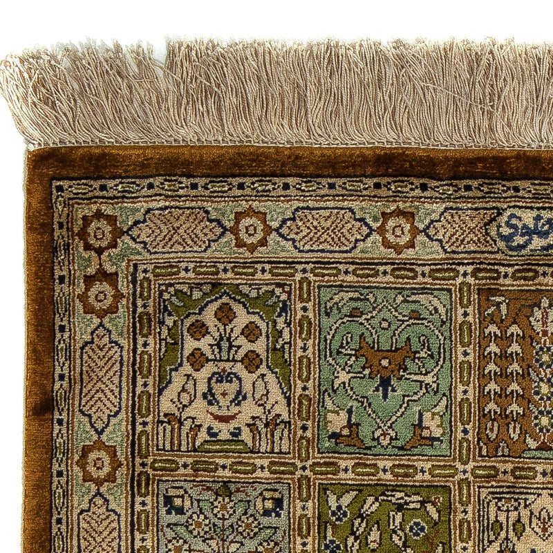 Persisk tæppe - Ghom - 72 x 54 cm - flerfarvet