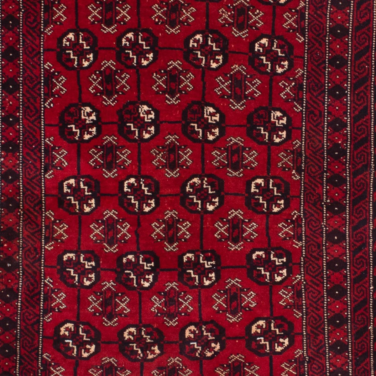 Baluch-tæppe - 186 x 119 cm - mørkerød