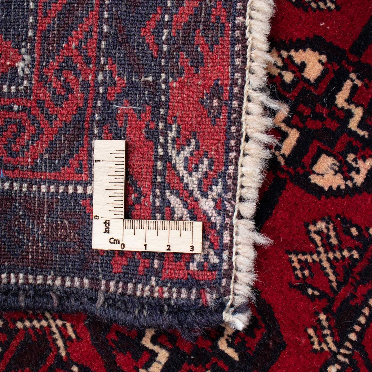 Baluch-tæppe - 186 x 119 cm - mørkerød