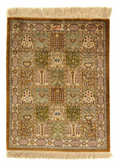 Qom Tæppe 54x75cm - Persisk tæppe