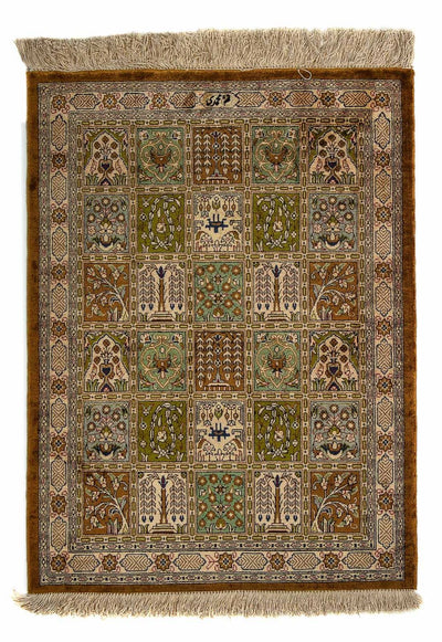 Qom Tæppe 54x73cm - Persisk tæppe