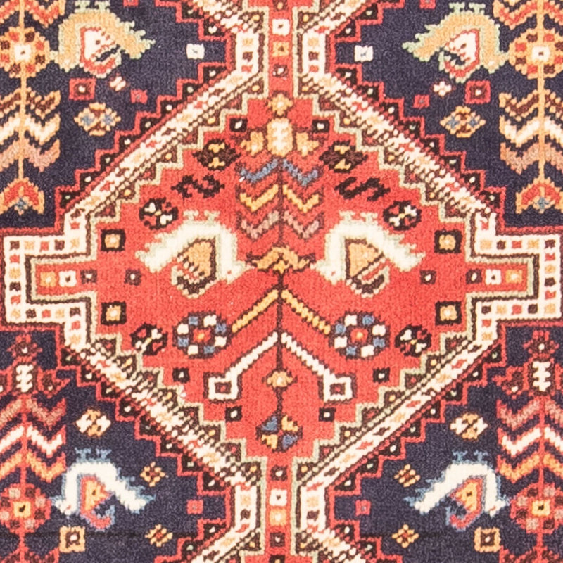 Løber Persisk tæppe - Nomadisk - 240 x 117 cm - lysrød