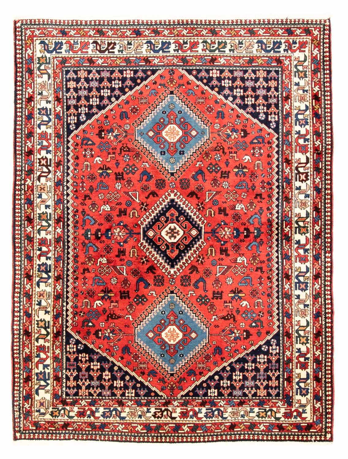 Persisk tæppe - Nomadisk - 228 x 138 cm - rød