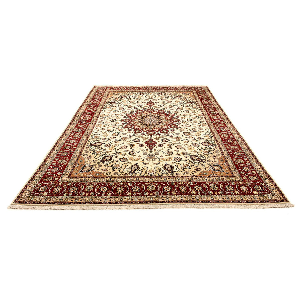 Persisk tæppe - Tabriz - Royal - 372 x 251 cm - beige