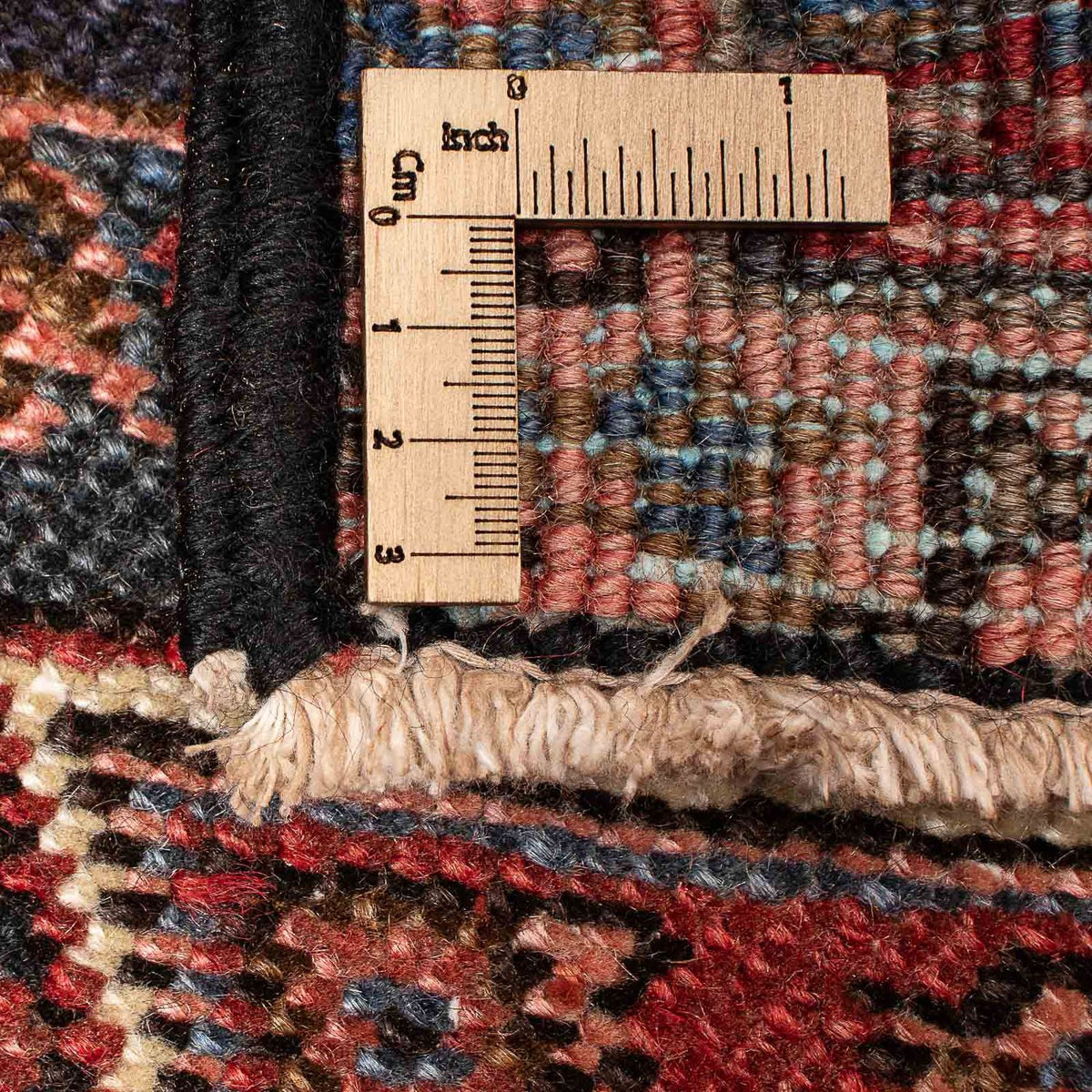 Persisk tæppe - Nomadisk - 330 x 253 cm - lysrød