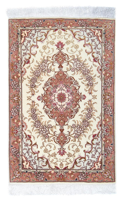 Tabriz - 50 Raj Tæppe 60x92cm - Persisk tæppe