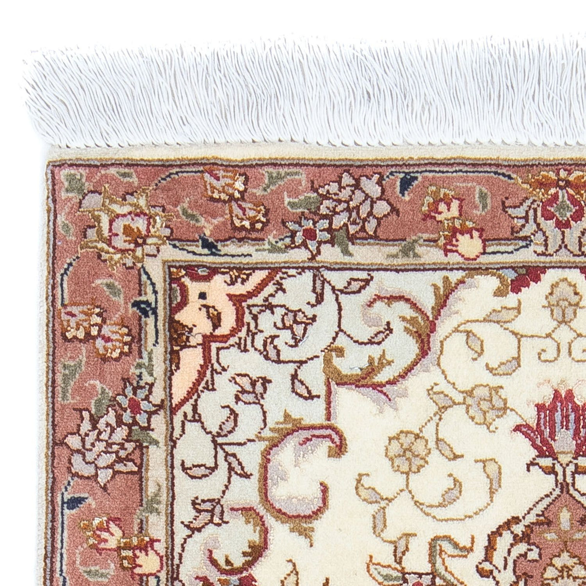 Persisk tæppe - Tabriz - Royal - 92 x 60 cm - beige