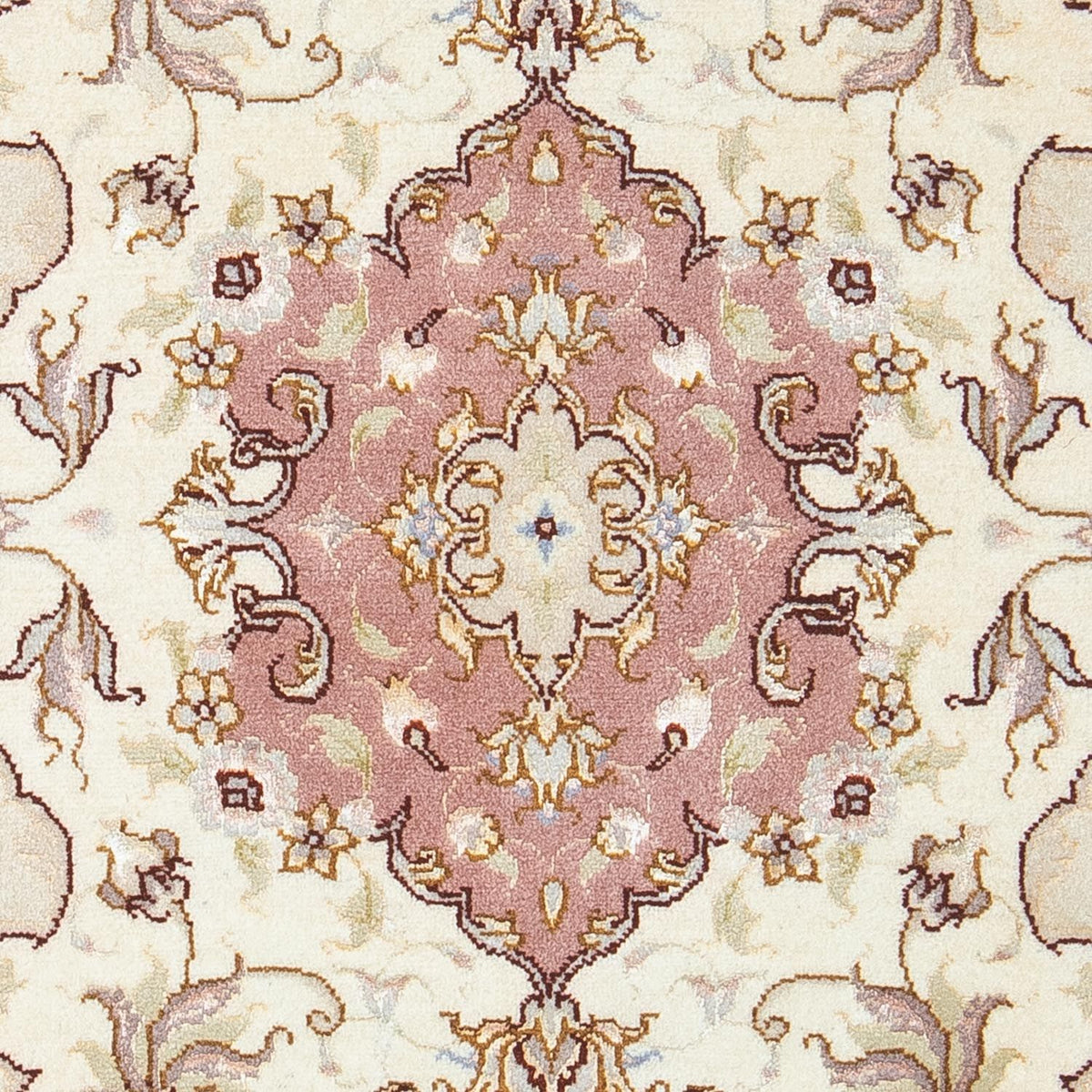 Persisk tæppe - Tabriz - Royal - 89 x 60 cm - beige
