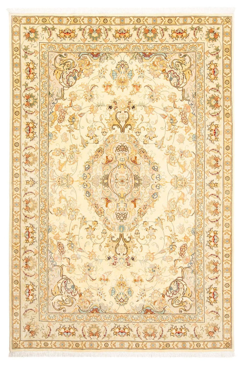 Persisk tæppe - Tabriz - Royal - 307 x 198 cm - beige