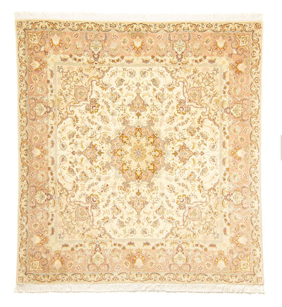 Tabriz - 50 Raj Tæppe 202x210cm - Persisk tæppe
