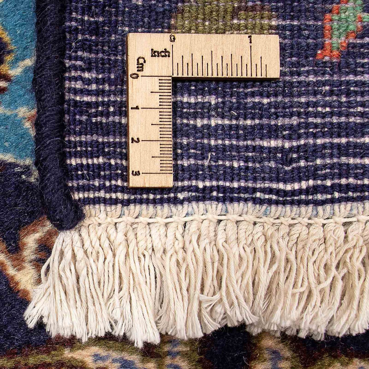 Persisk tæppe - Classic - 394 x 298 cm - mørkeblå