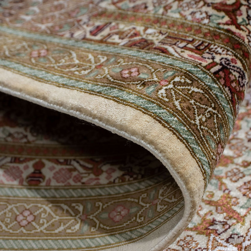 Persisk tæppe - Ghom - 90 x 59 cm - beige
