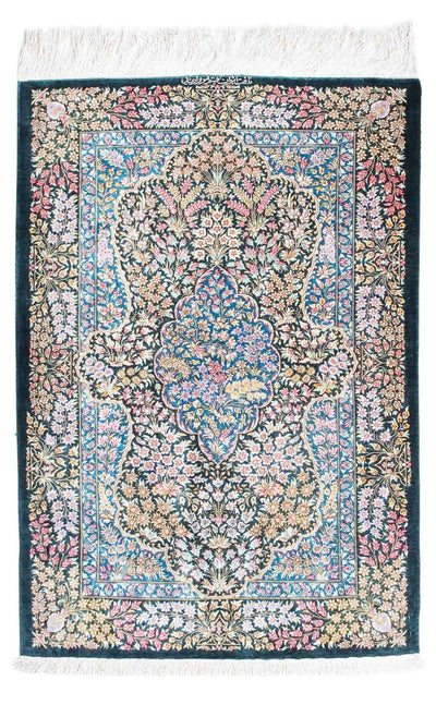 Qom Tæppe 81x119cm - Persisk tæppe