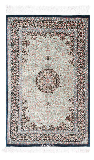 Qom Tæppe 77x121cm - Persisk tæppe