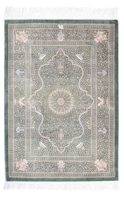 Qom Tæppe 83x120cm - Persisk tæppe