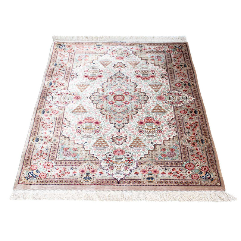 Persisk tæppe - Ghom - 125 x 84 cm - beige