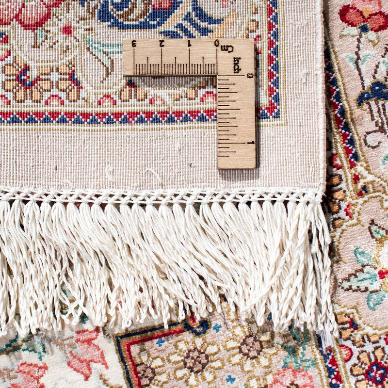 Persisk tæppe - Ghom - 125 x 84 cm - beige