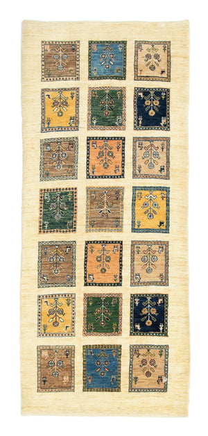 Løber Persisk tæppe - Nomadisk - 197 x 84 cm - flerfarvet