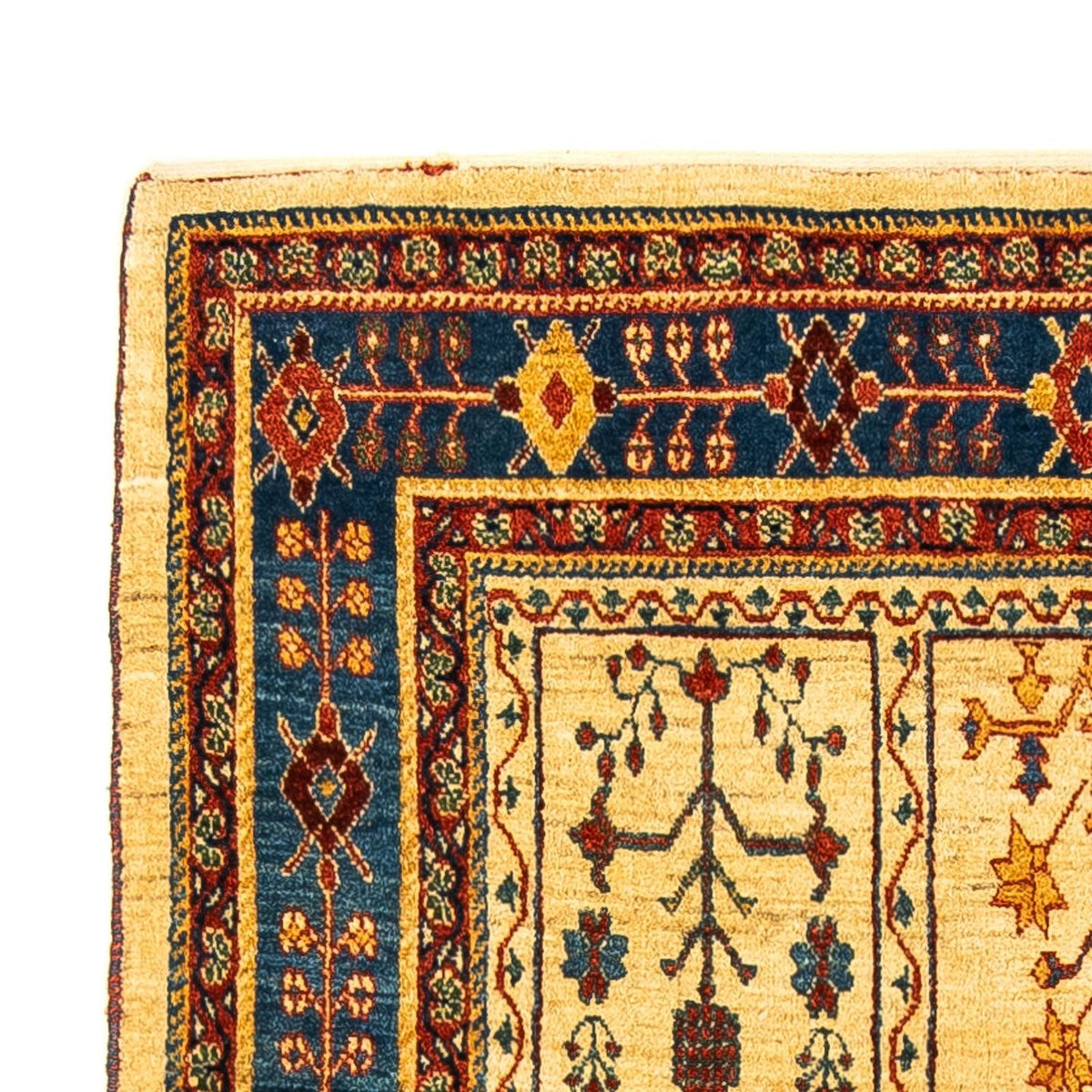 Gabbeh-tæppe - Kashkuli Persisk - 143 x 105 cm - beige