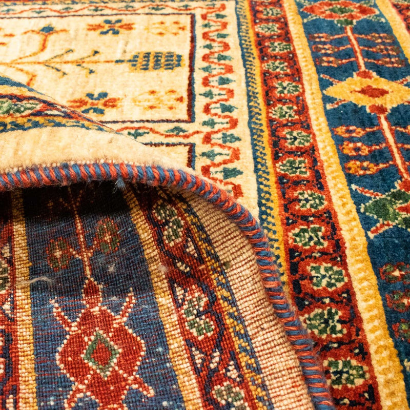 Gabbeh-tæppe - Kashkuli Persisk - 143 x 105 cm - beige